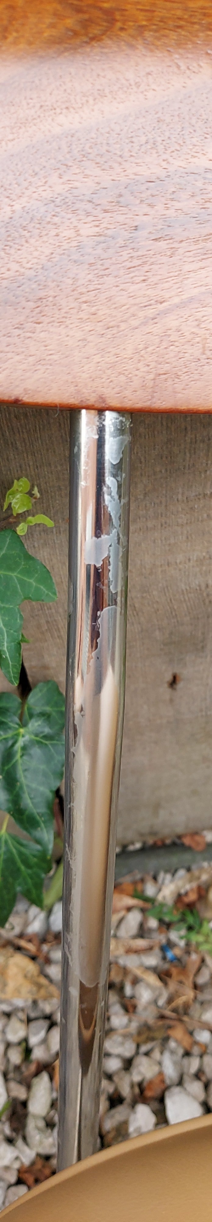 Mid Century Modern 2 Stag 'S' Range Chairs John Sylvia Reid Beige Vinyl