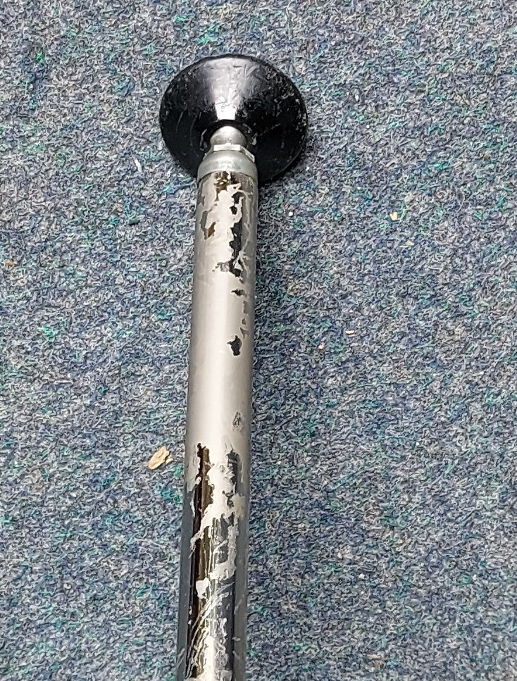 Mid Century Modern 2 Stag 'S' Range Chairs John Sylvia Reid Beige Vinyl