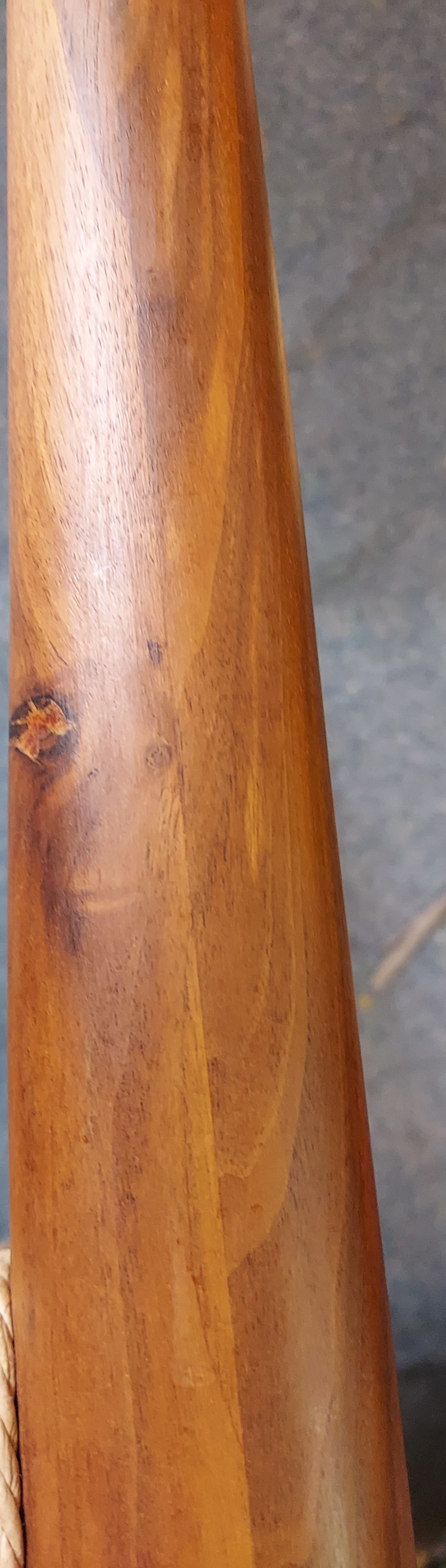 MCM Ladder Back Danish Papercord Statement/desk chair