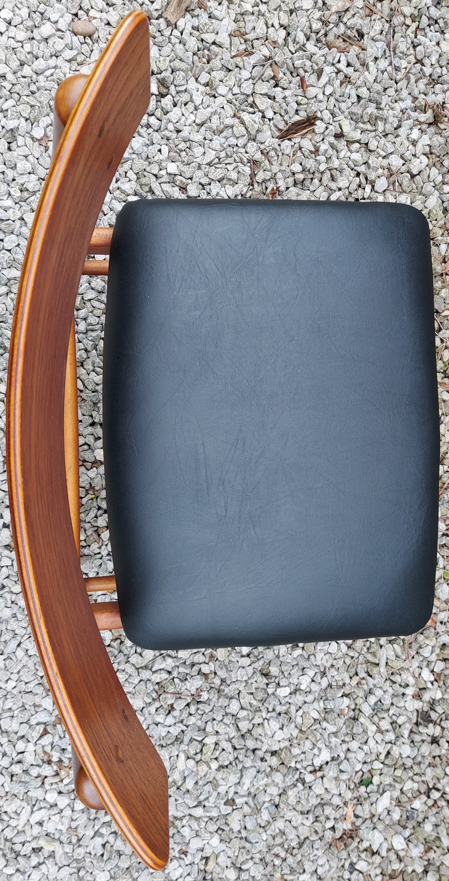 MCM Farstrup Round Dining Table And 4 Chairs AF Missing extra table leaf