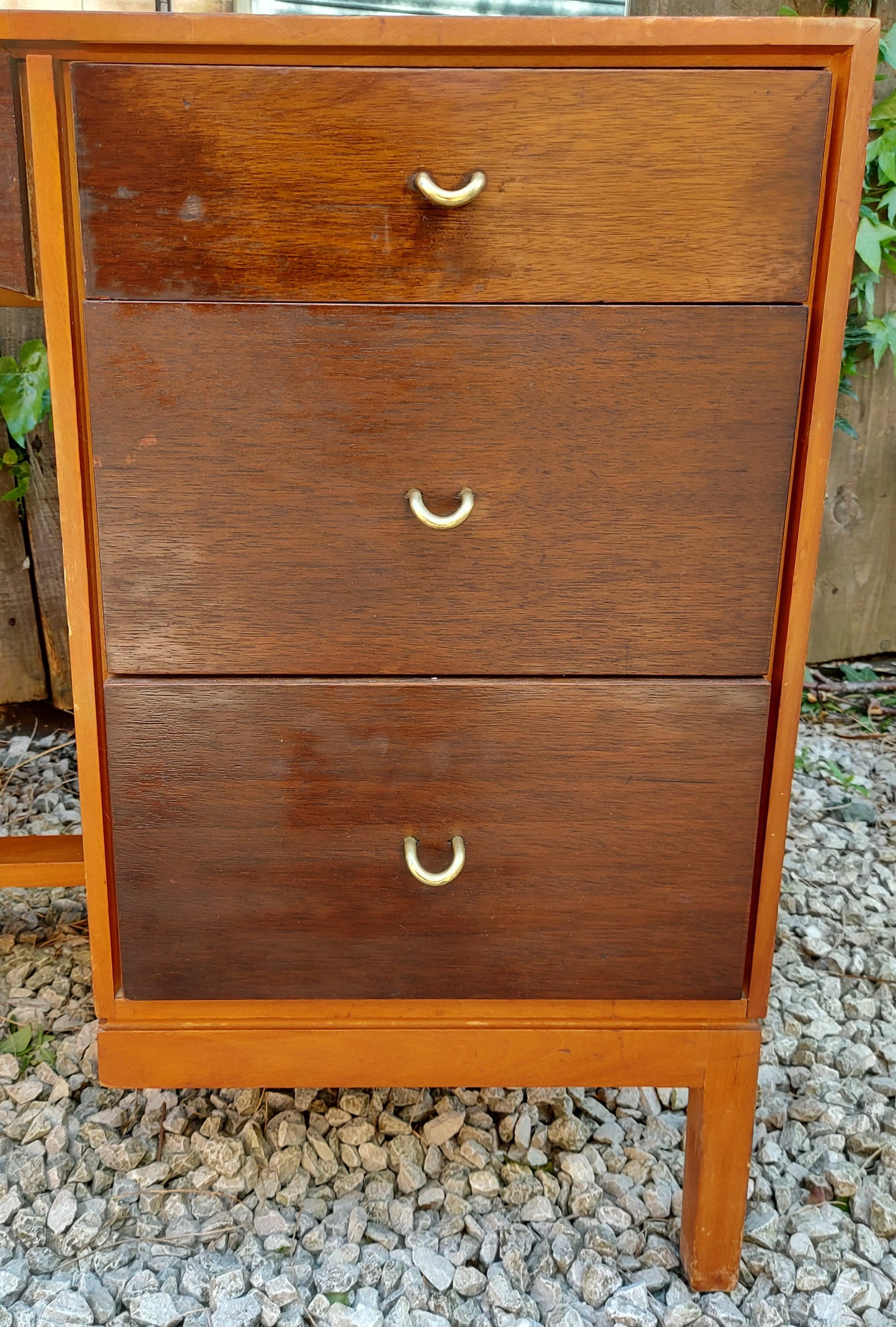 MCM Sylvia and John Red  stag duet dressing table with mirrors