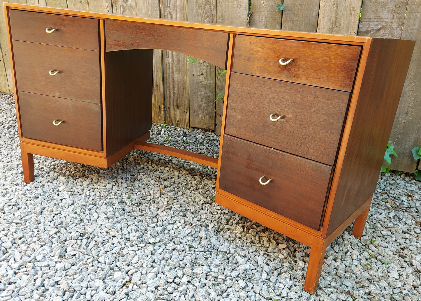 MCM Sylvia and John Red  stag duet dressing table with mirrors