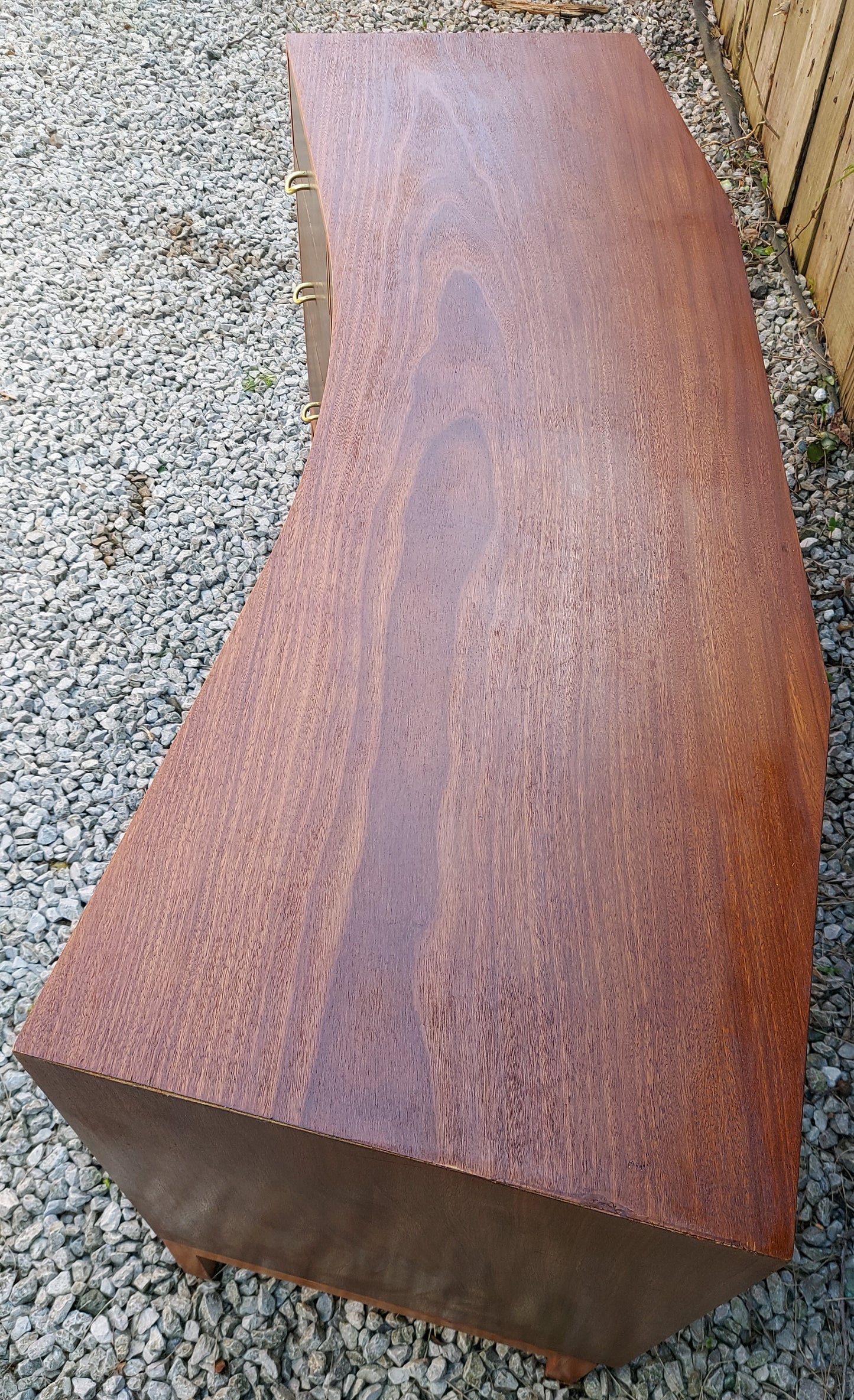 MCM Sylvia and John Red  stag duet dressing table with mirrors