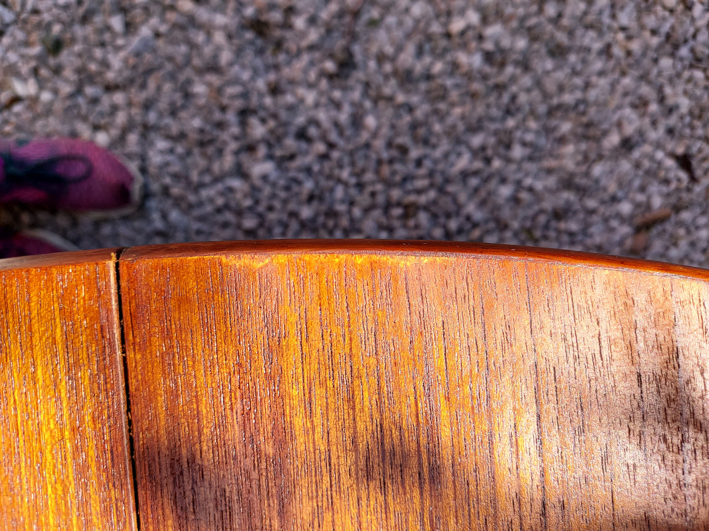 MCM Farstrup Round Dining Table And 4 Chairs AF Missing extra table leaf