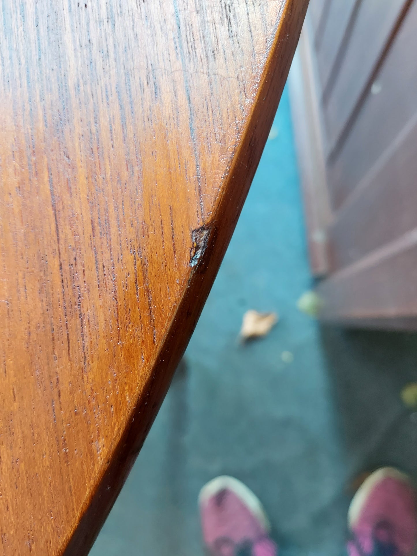 MCM Farstrup Round Dining Table And 4 Chairs AF Missing extra table leaf