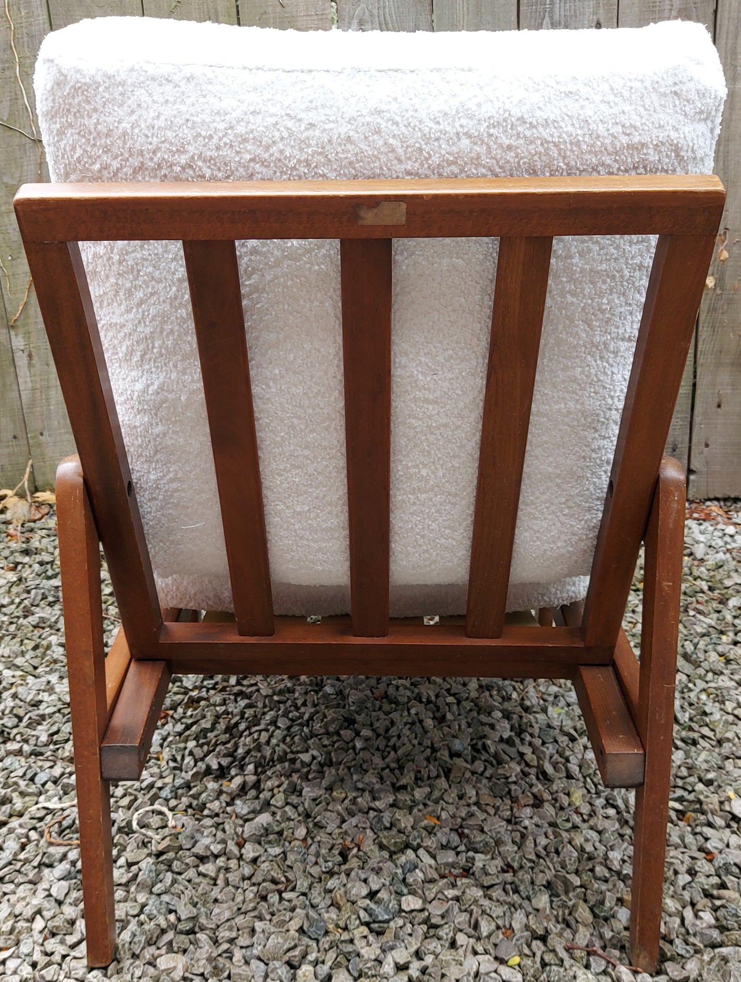 Mid Century Modern Centa Armchairs reupholstered cushions