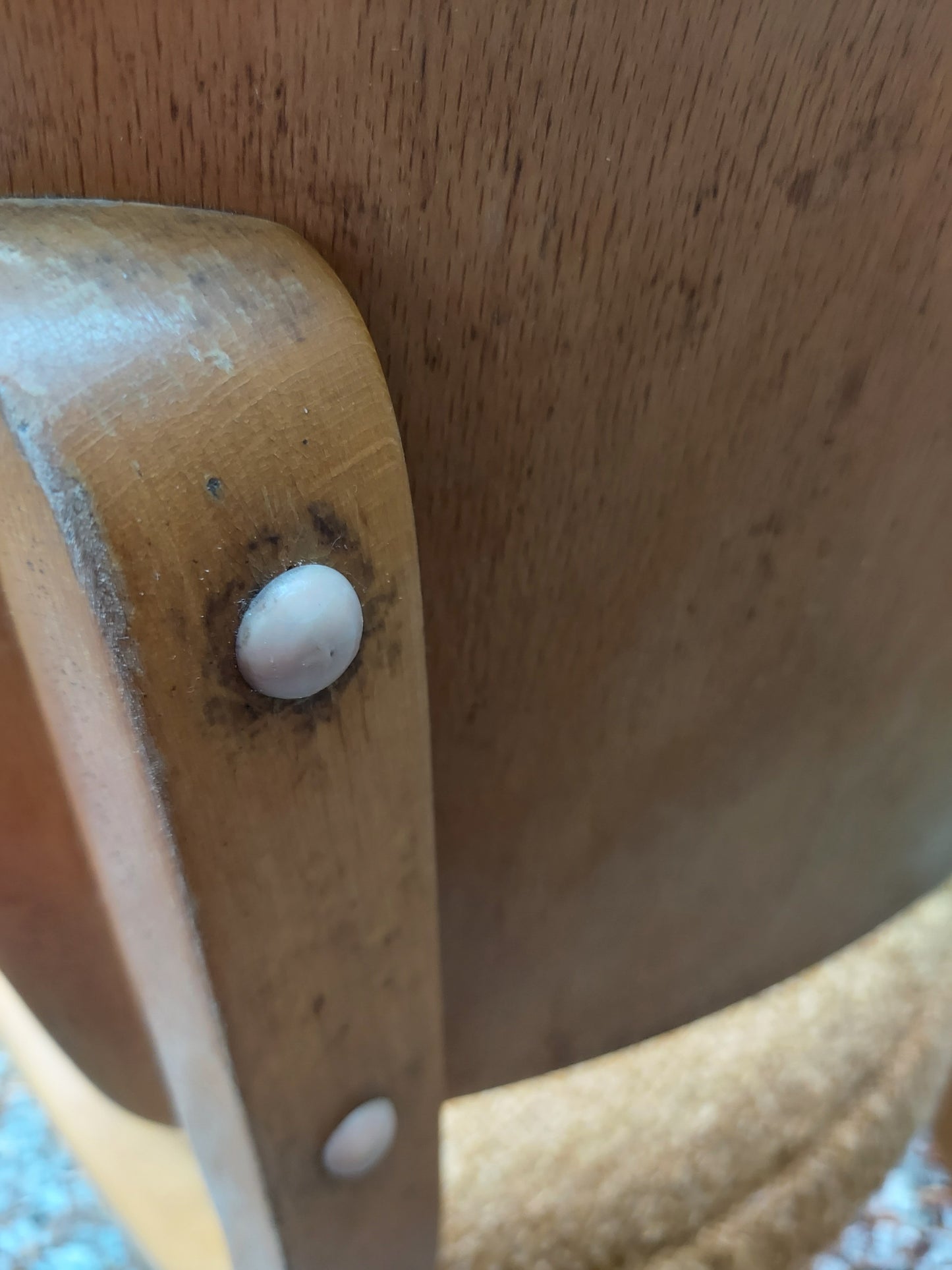 Mid Century Modern Stoe 4 new upholstery benchairs