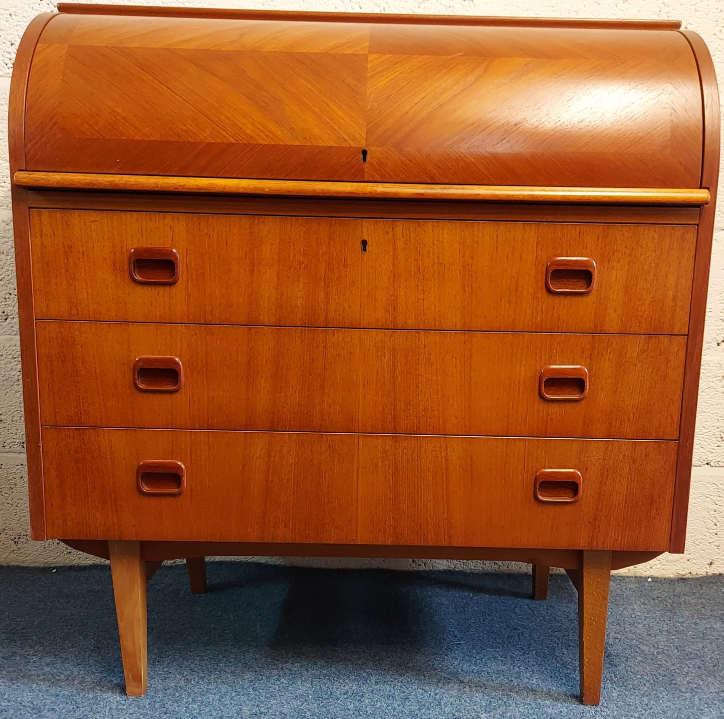 MCM Egon Ostergaard for Bröderna Gustafssons Möbelfabrik Teak Bureau