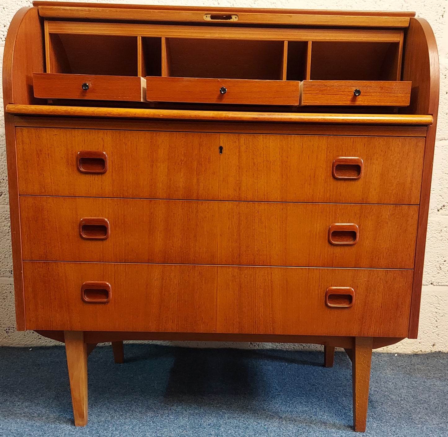 MCM Egon Ostergaard for Bröderna Gustafssons Möbelfabrik Teak Bureau