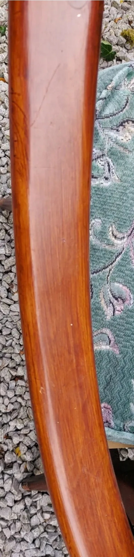 MCM High Back Ercol 478 Chair Traditional Dark finish Refurbished Blue Label