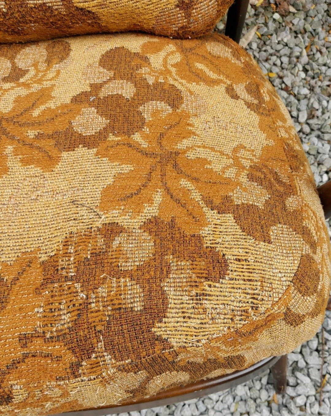 MCM High Back Ercol 478 Chair Traditional Dark finish Refurbished