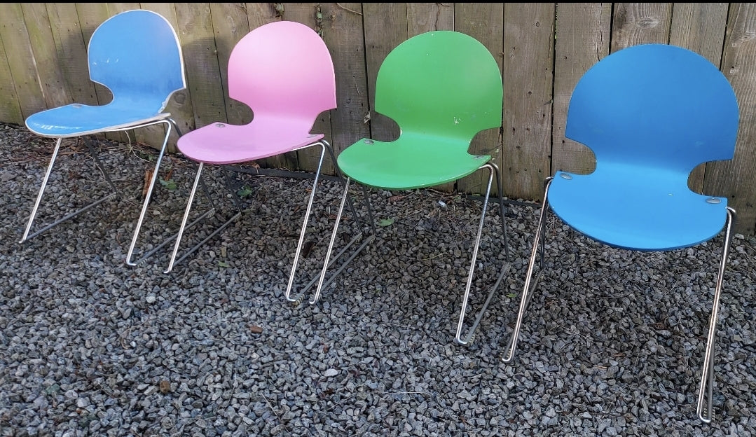 MCM 4 stacking Lawrence Minsker for Fritz Hansen 1985