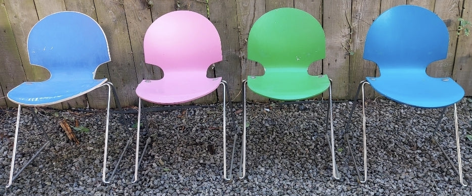 MCM 4 stacking Lawrence Minsker for Fritz Hansen 1985