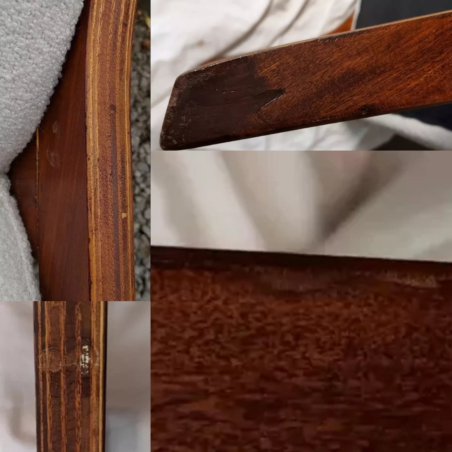 1950s pair of chairs designed by Neil Morris for Morris of Glasgow.