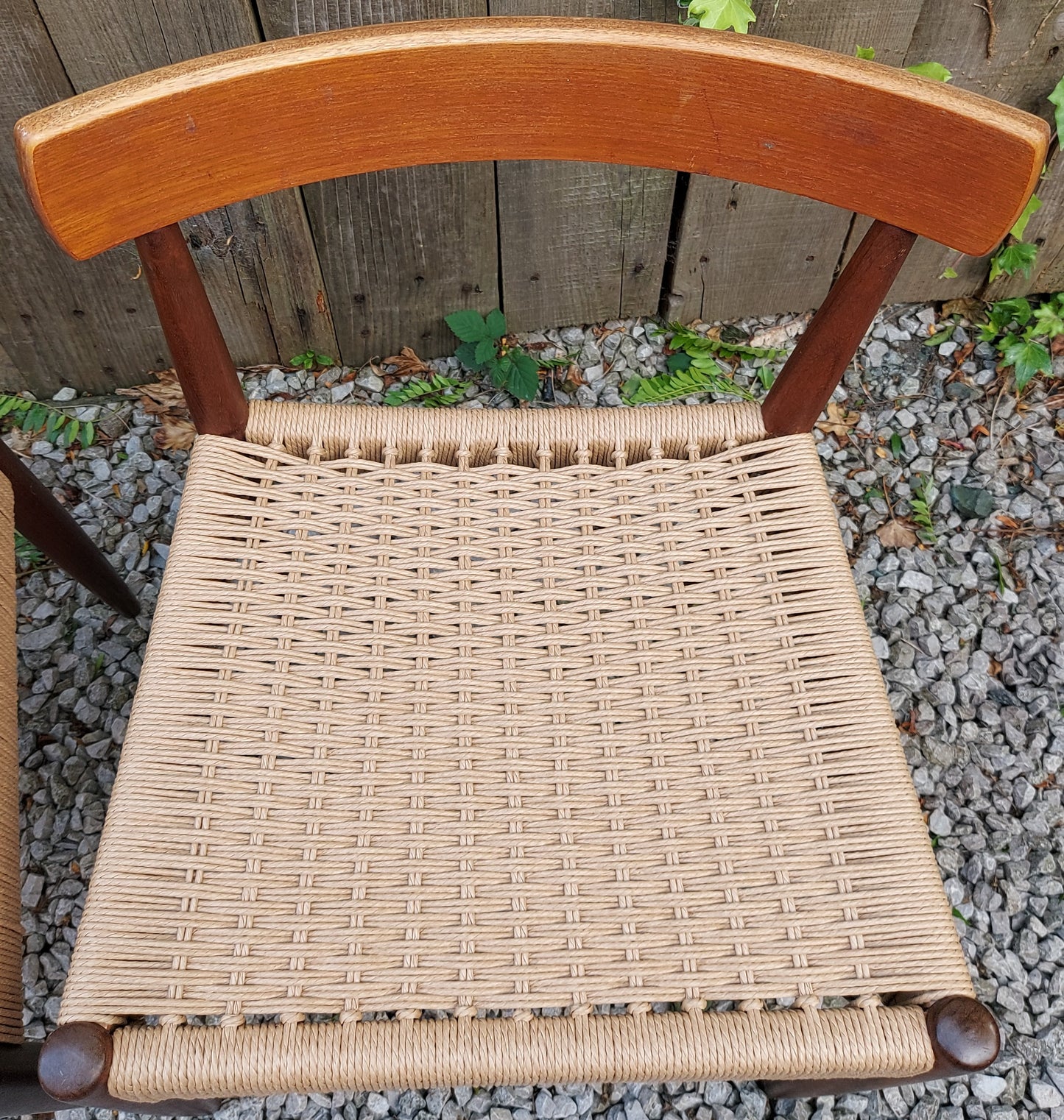 Mid Century Modern 2 MK200 Mogens Kold Corded chairs D
