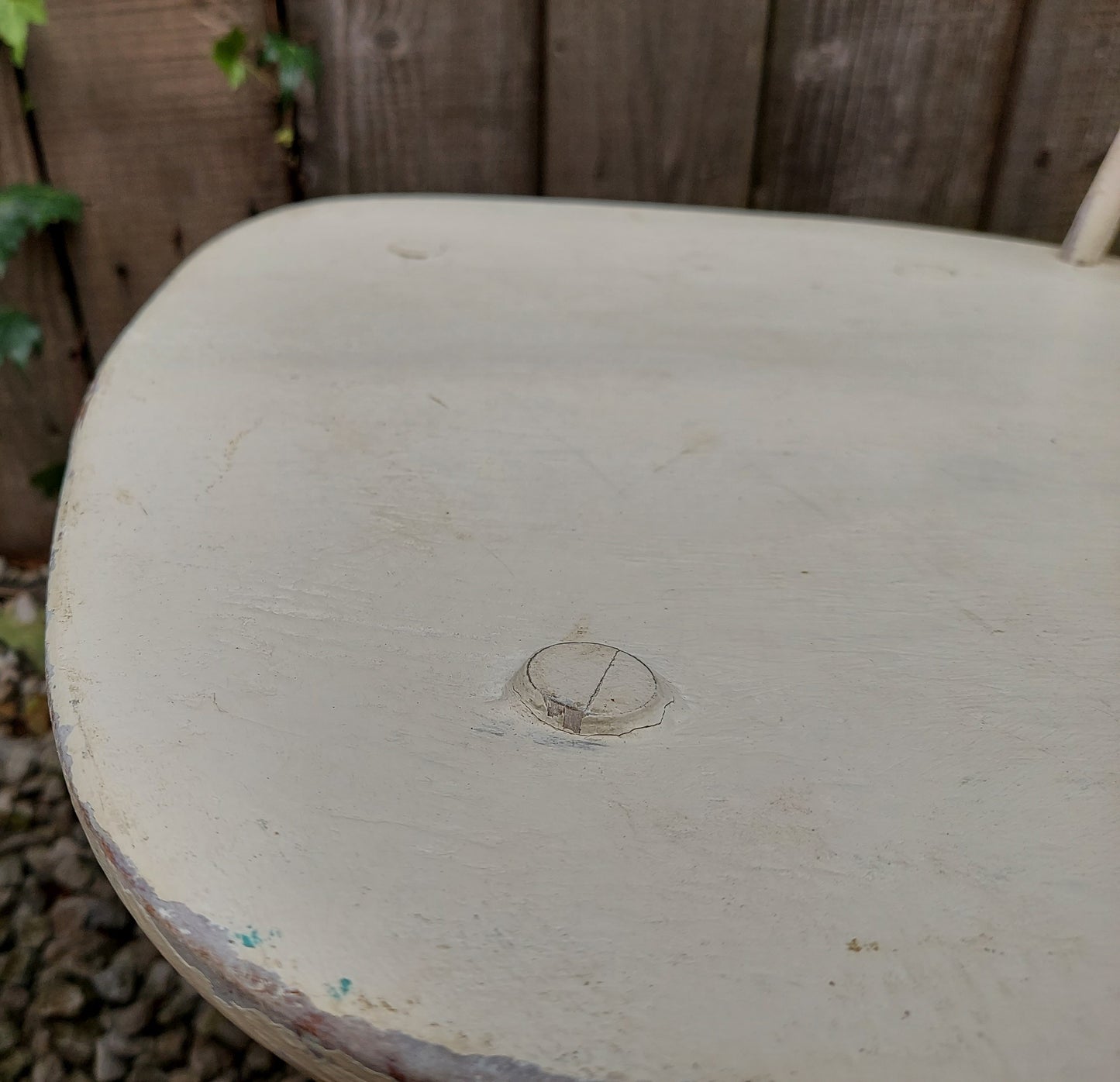 MCM 376 2 windsor latticed chairs candlestick Painted