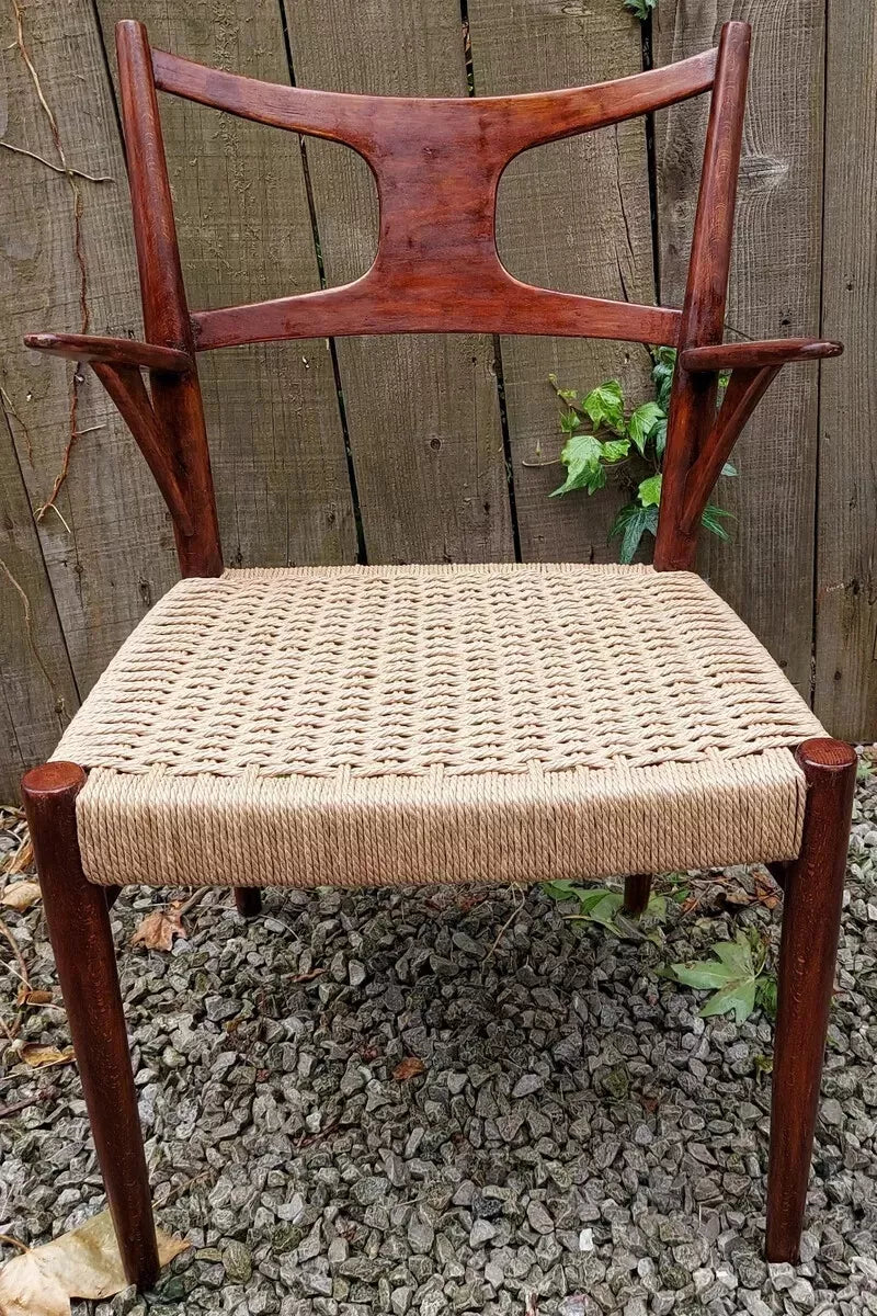 Mcm Kurt Østervig carver chair danish papercord