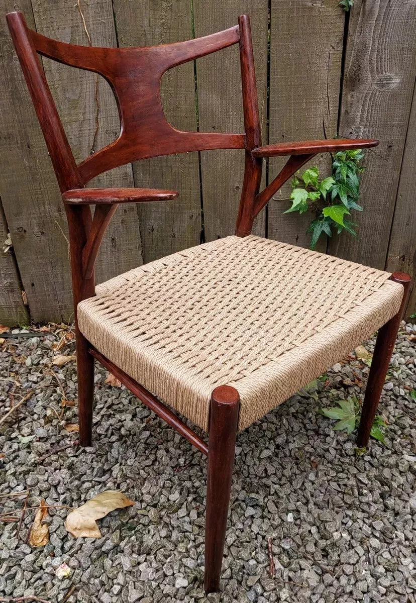 Mcm Kurt Østervig carver chair danish papercord