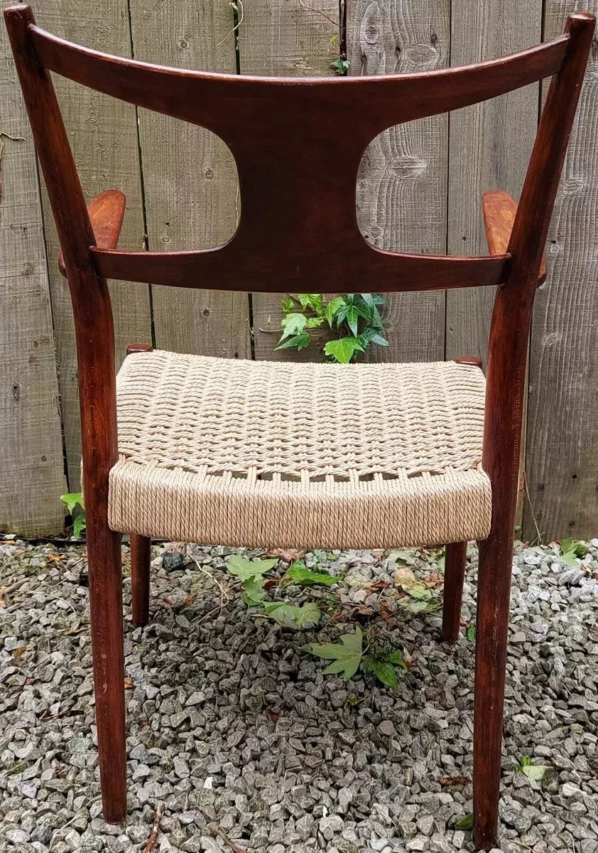 Mcm Kurt Østervig carver chair danish papercord