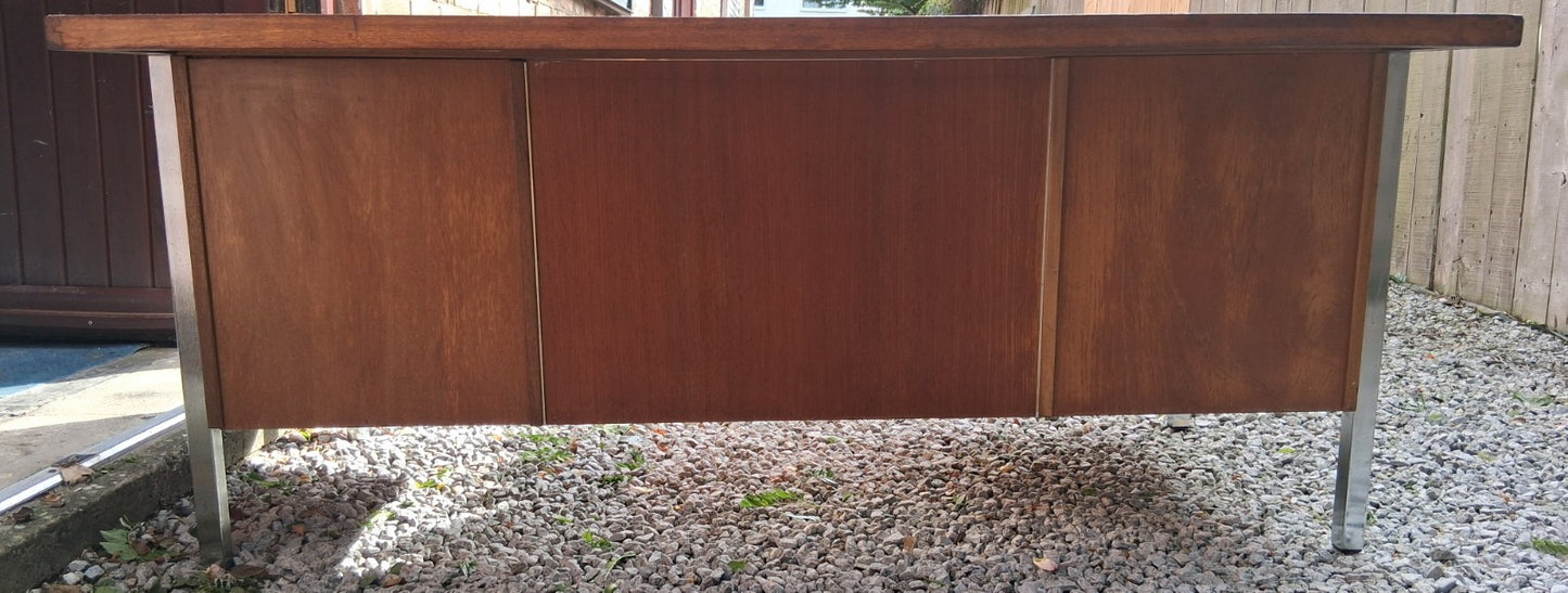 Mid century Modern Herbert Berry Desk for Lucas Furniture c.1960