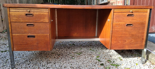 Mid century Modern Herbert Berry Desk for Lucas Furniture c.1960