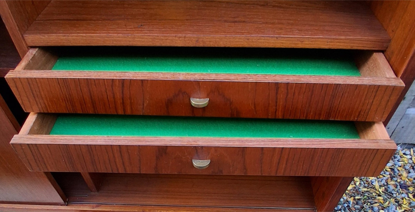 Mid Century Modern EW Bach Teak Highboard for Sejling Skabe