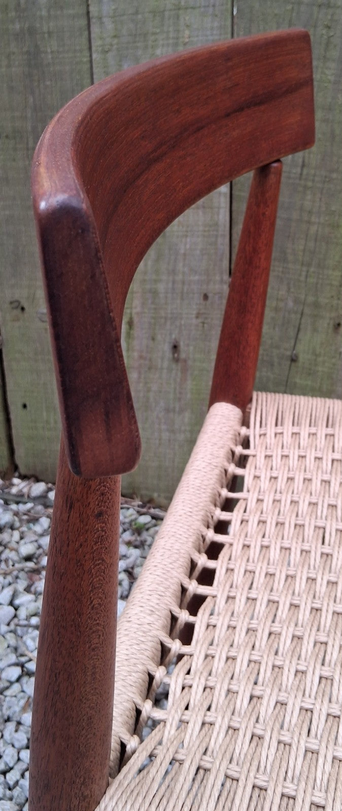 Mid Century Modern 4 MK200 Mogens Kold Corded chairs