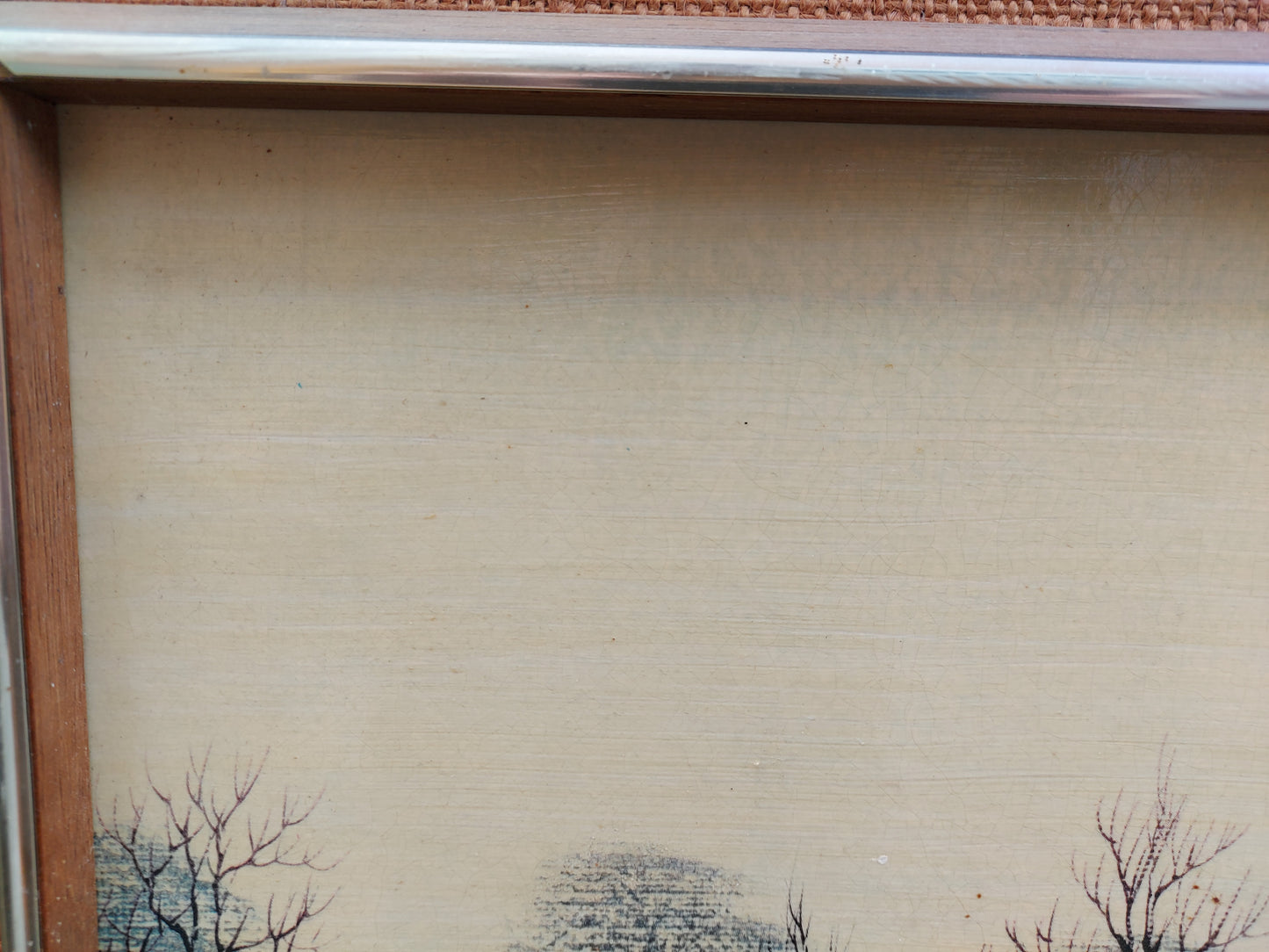 Mid Century Modern Large Folland print Hamlet Bridge