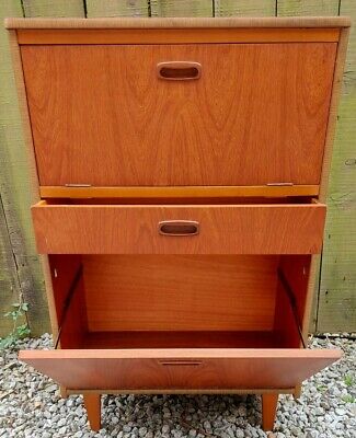 Mid Century Modern Compact Drinks Cabinet