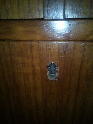 Mid Century Teak Modular Wall Unit Storage System with Desk or Drinks Cabinet