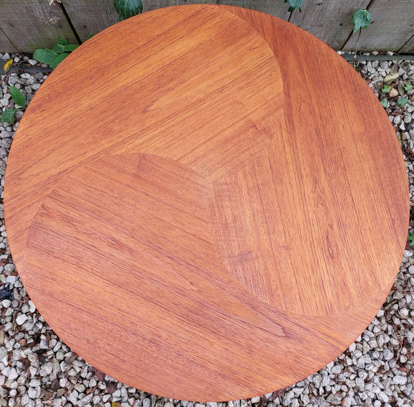 Mid Century Modern Teak Side table by Mobelintarsia