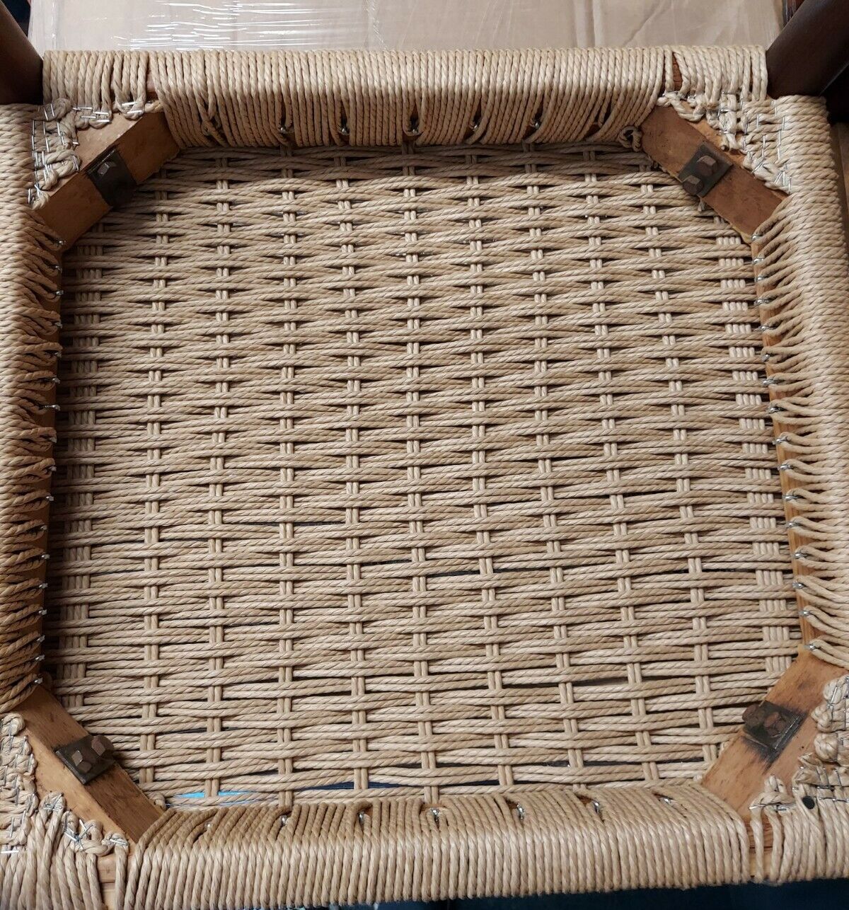 Mid Century Modern 2 Frem Rojle Danish Papercord Chairs Recorded