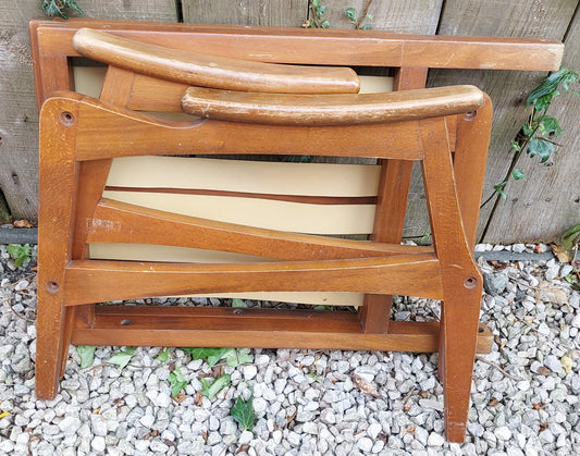 Mid Century Modern Centa Armchairs reupholstered cushions