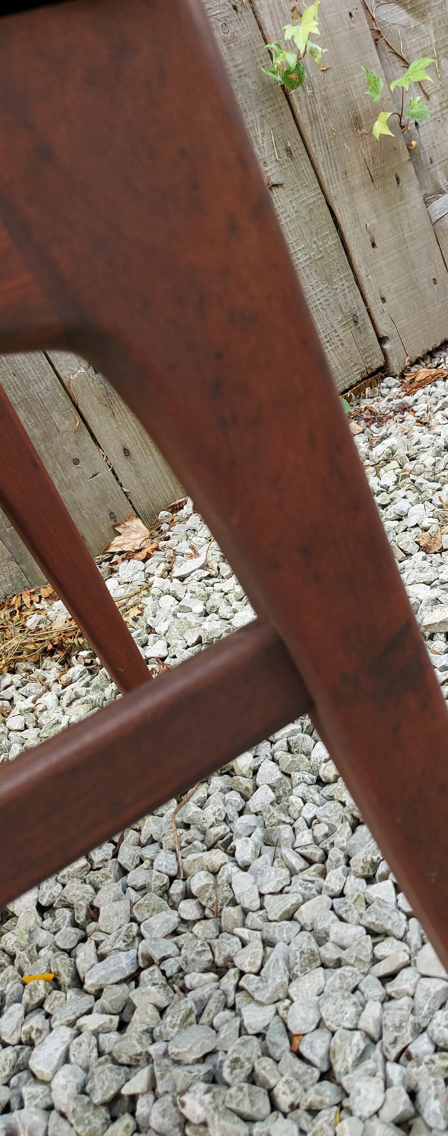 Mid Century Modern 4 chairs younger newly reupholstered