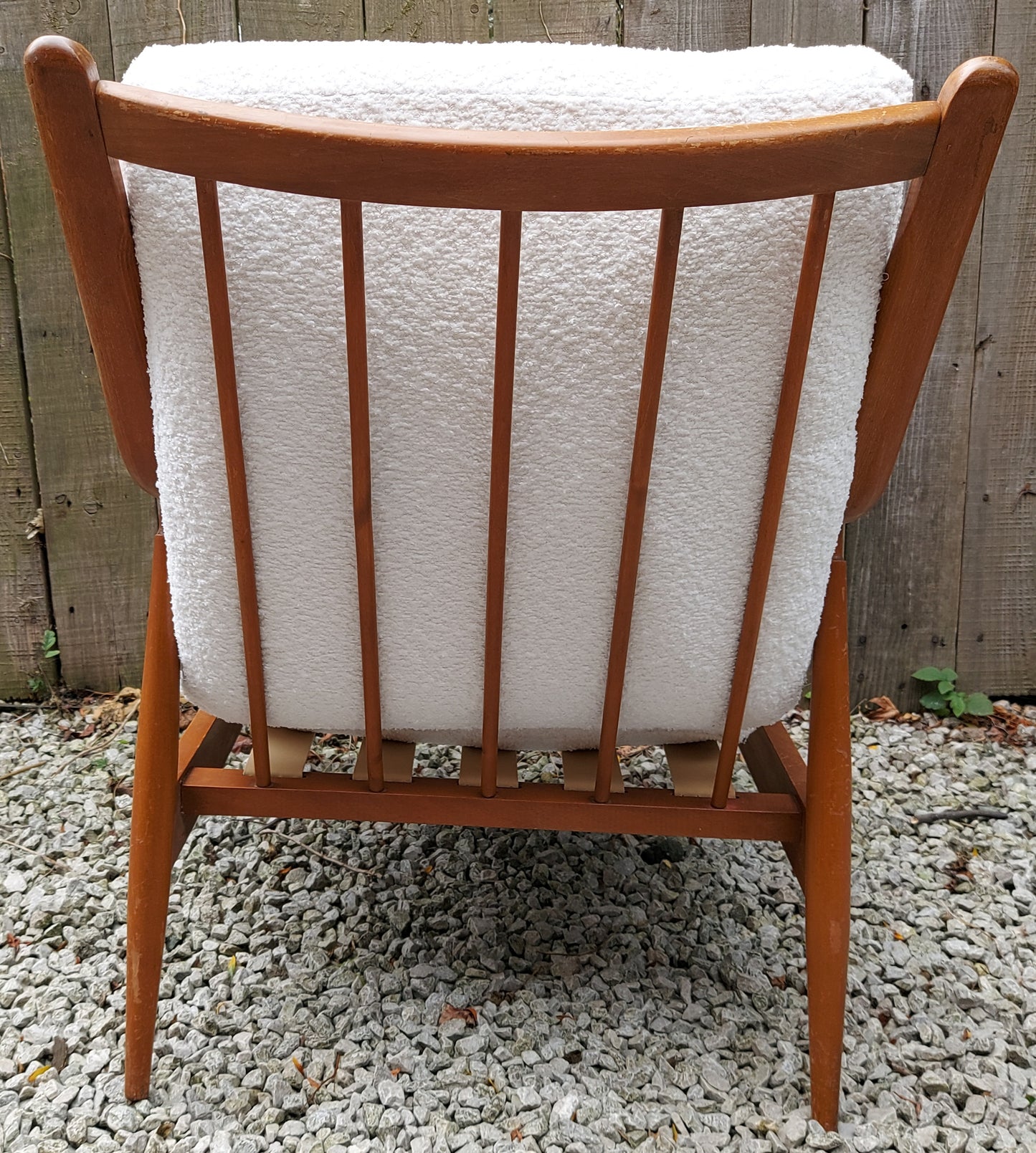 Mid century Modern Pair Scandart Armchairs Reupholstered