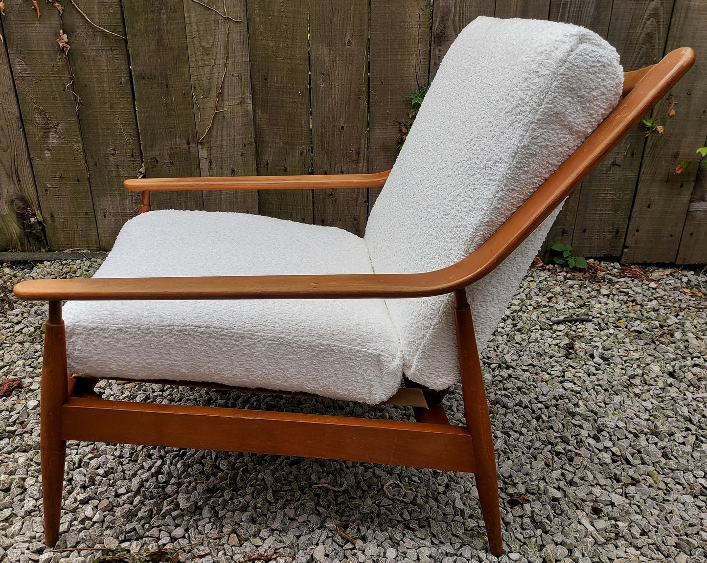 Mid century Modern Pair Scandart Armchairs Reupholstered