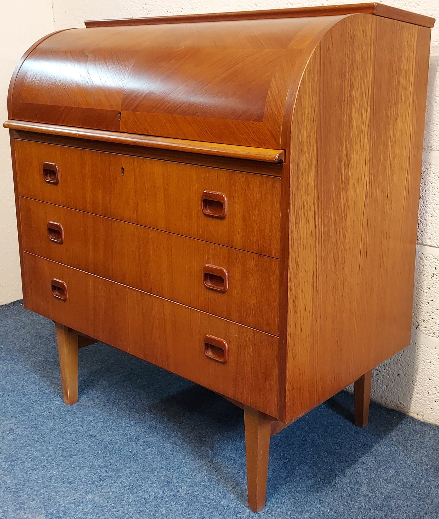 MCM Egon Ostergaard for Bröderna Gustafssons Möbelfabrik Teak Bureau