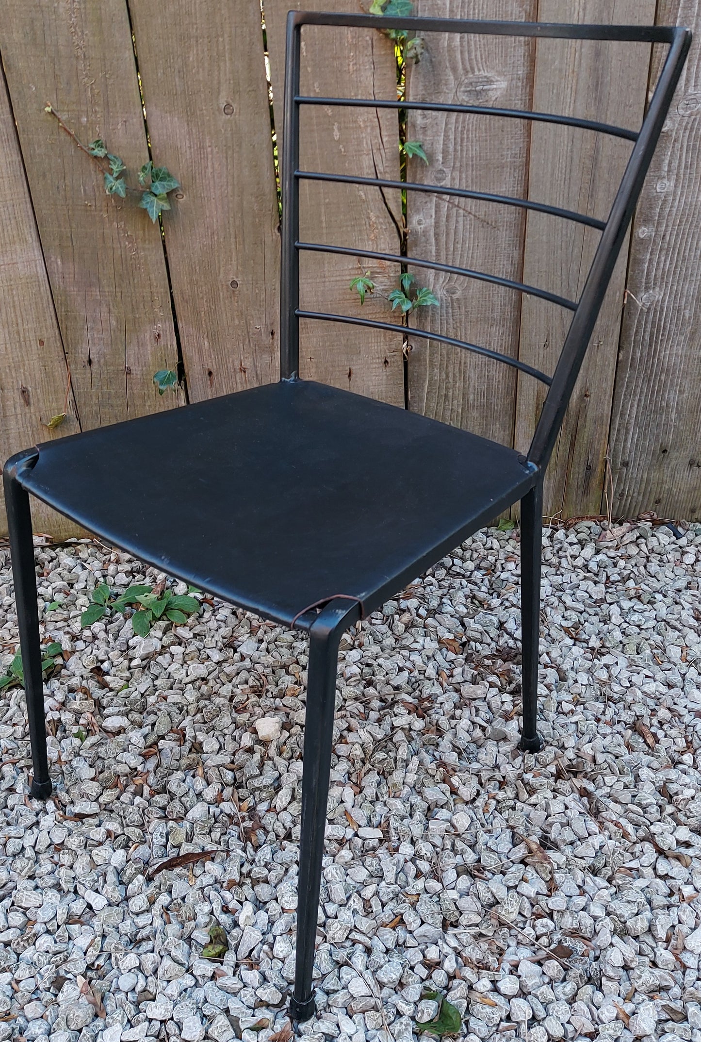 Mid Century Ladderax Chair refurbished square leg