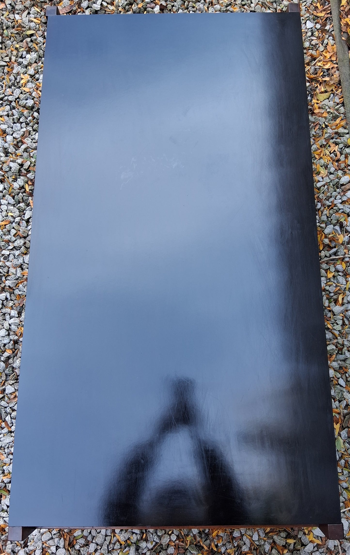 MCM Guy Rogers Rectangular Coffee Table Afromosia Black Laminate Coffee Table