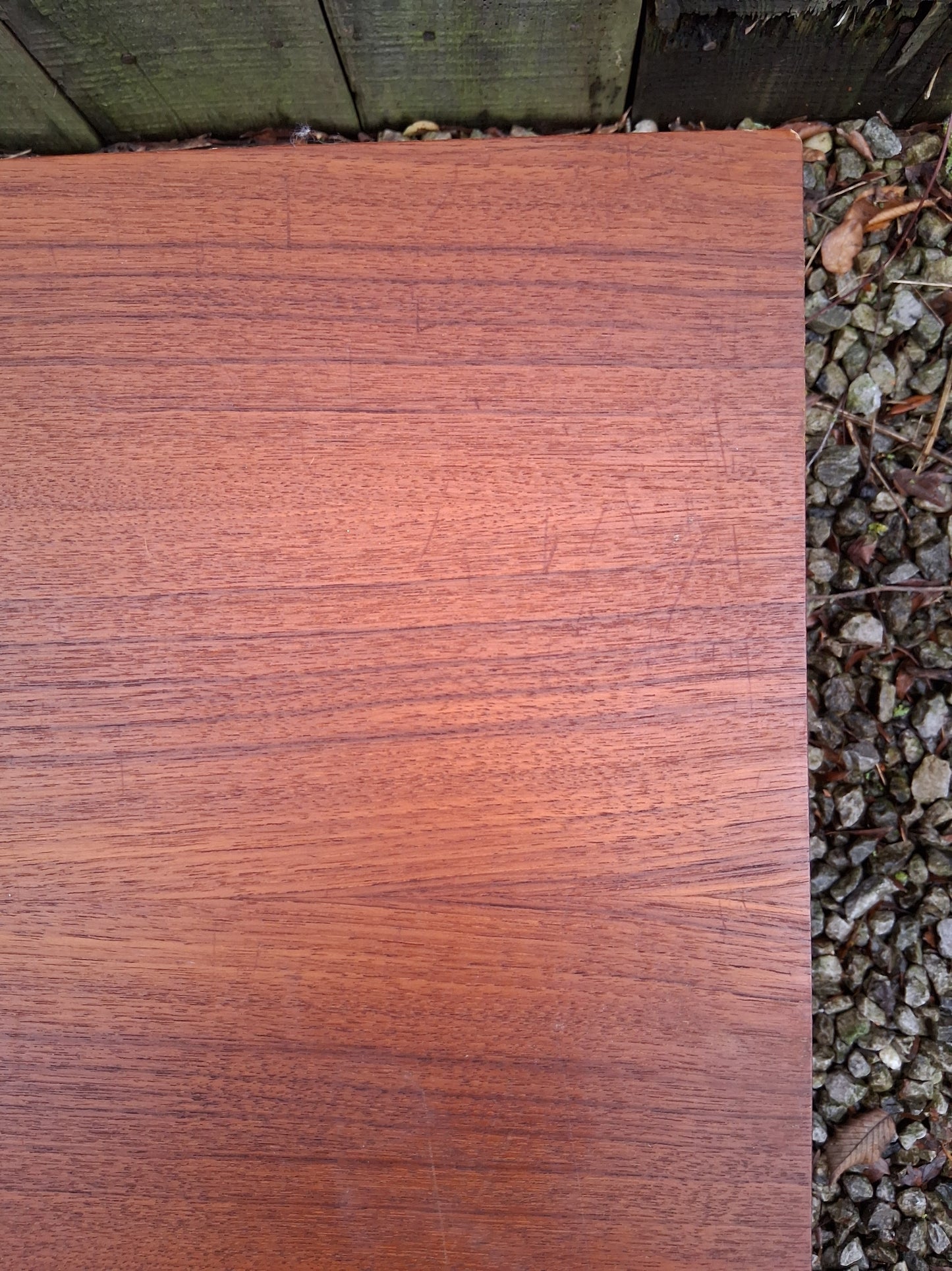 MCM Coffee Console Table With Drawers