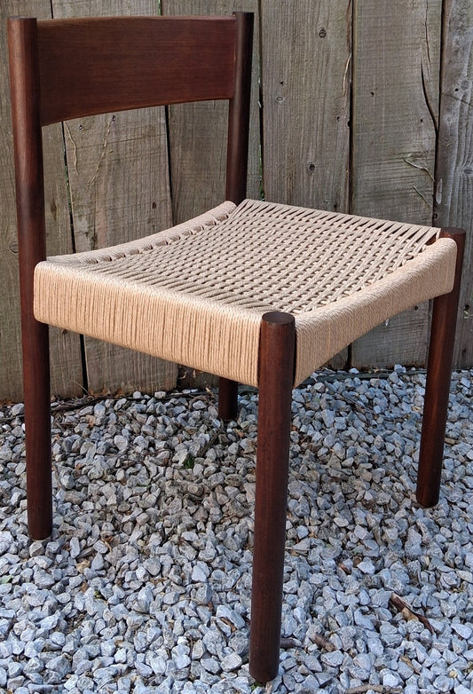 MCM 1 danish papercord chairs