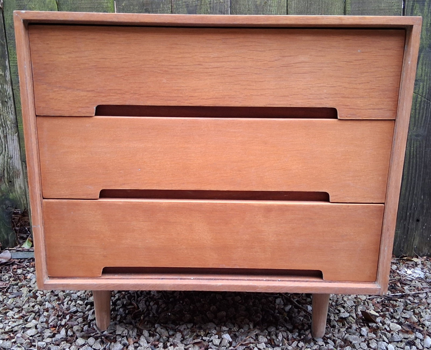 MCM Light Oak Stag C Range 3 Drawers John And Sylvia Reid