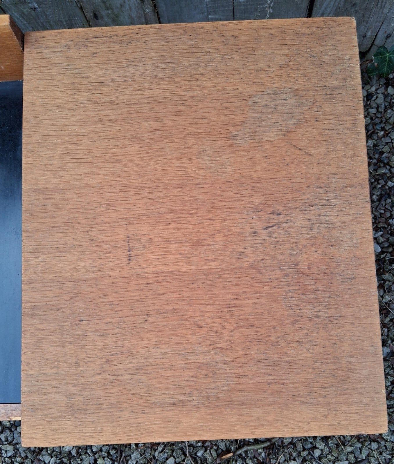MCM Kneehole Stag C Range light oak desk /dressing Table by John and Sylvia Reid