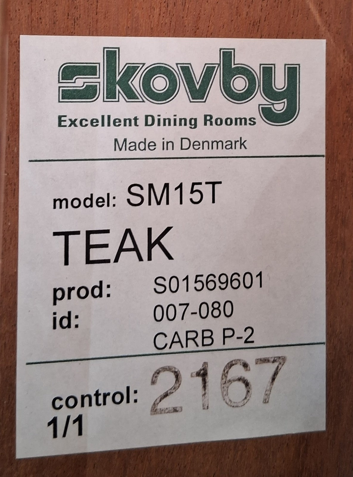 MCM Skovby Extending dining Table oval 2 leaves teak