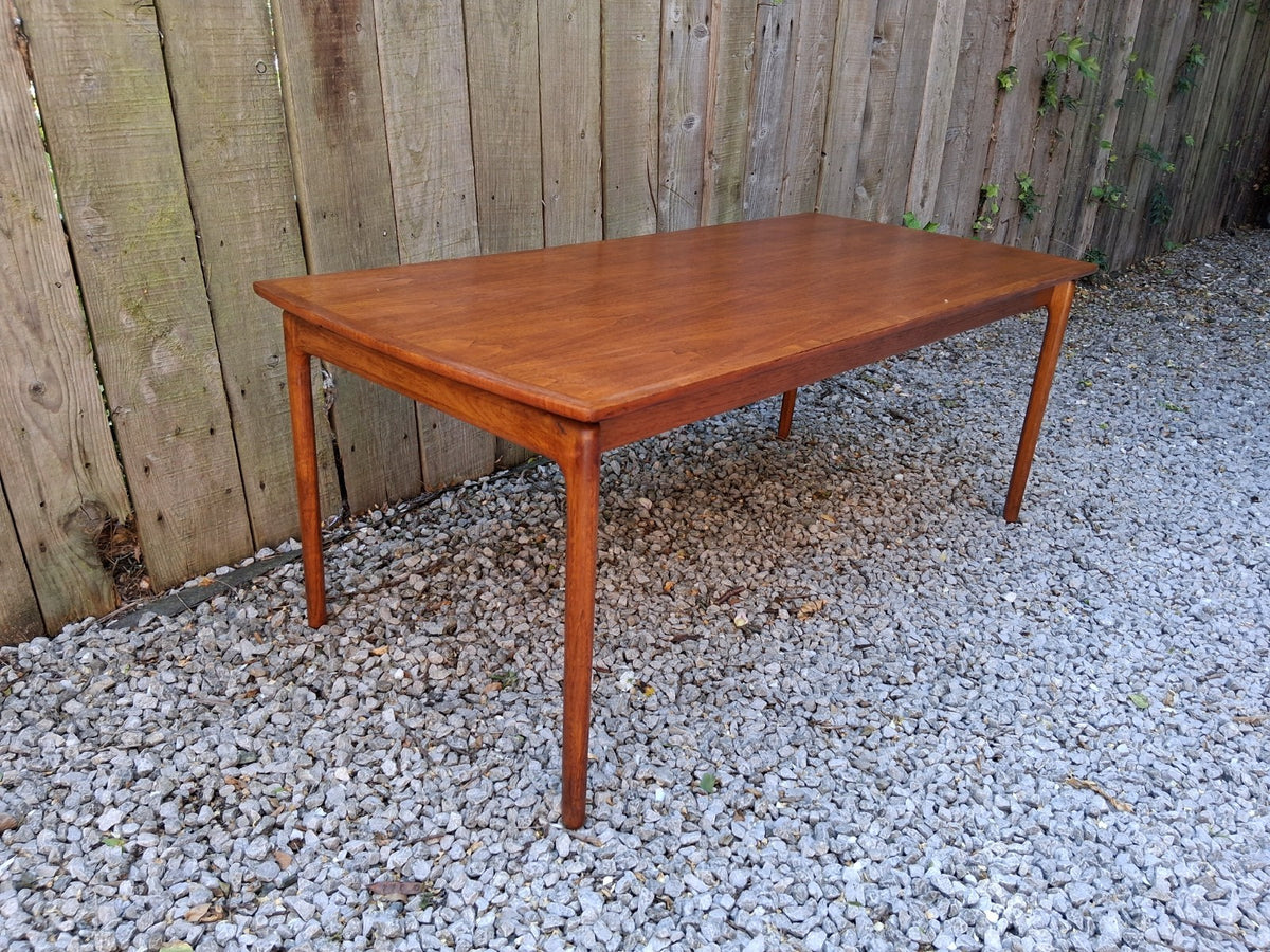 MCM Danish Teak Coffee Table by Ole Wanscher for Poul Jeppesens Møbelfabrik