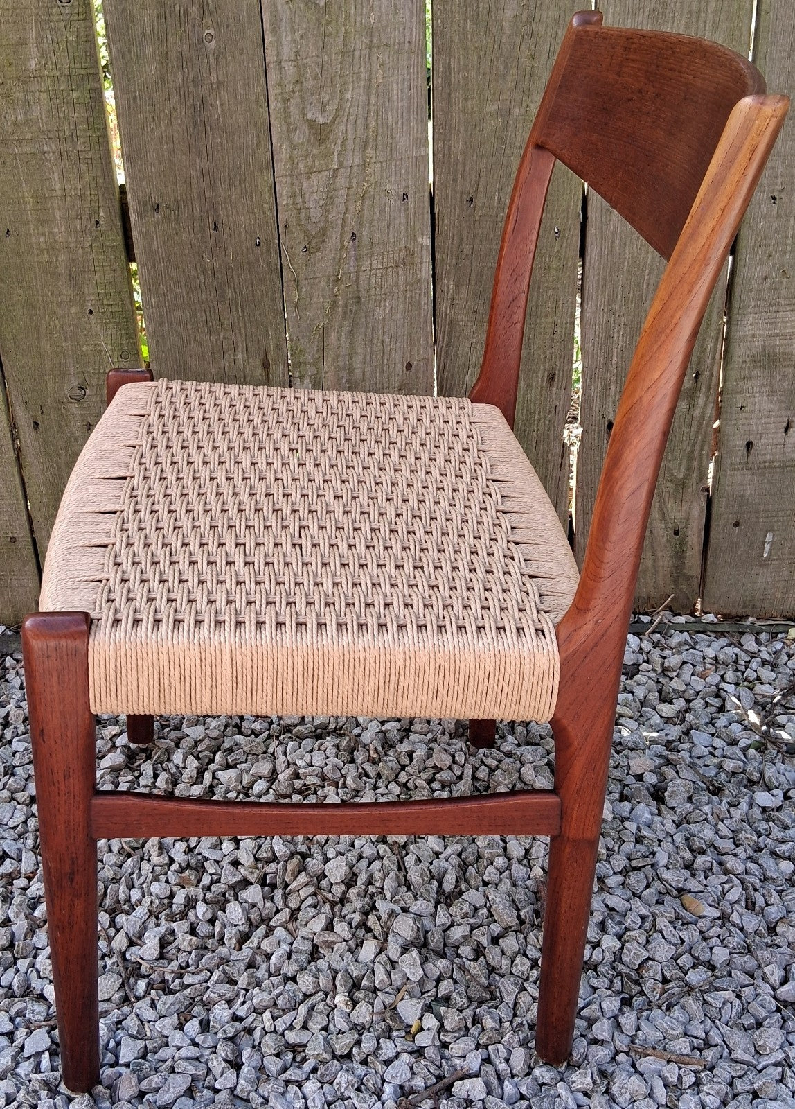 MCM 4 chairs by Arne Wahl Iversen for Glyngøre Stolefabrik