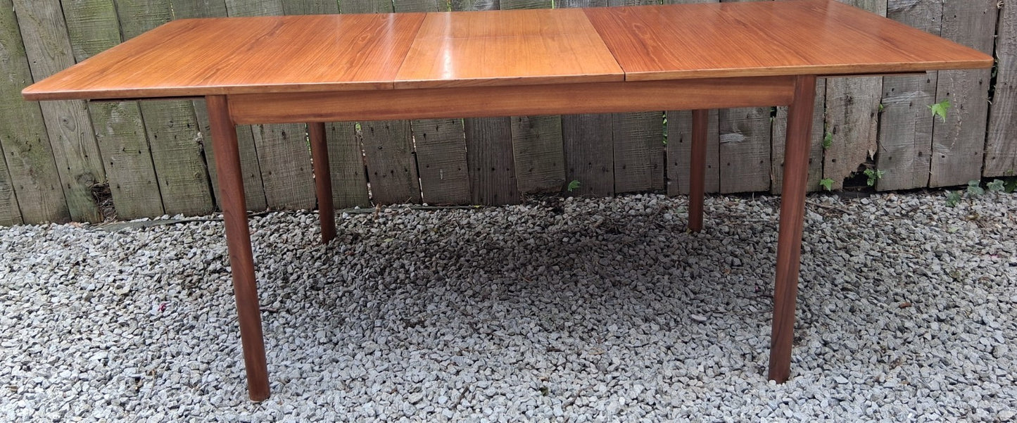 Mid Century Modern Extending Dining Table A.H. McIntosh