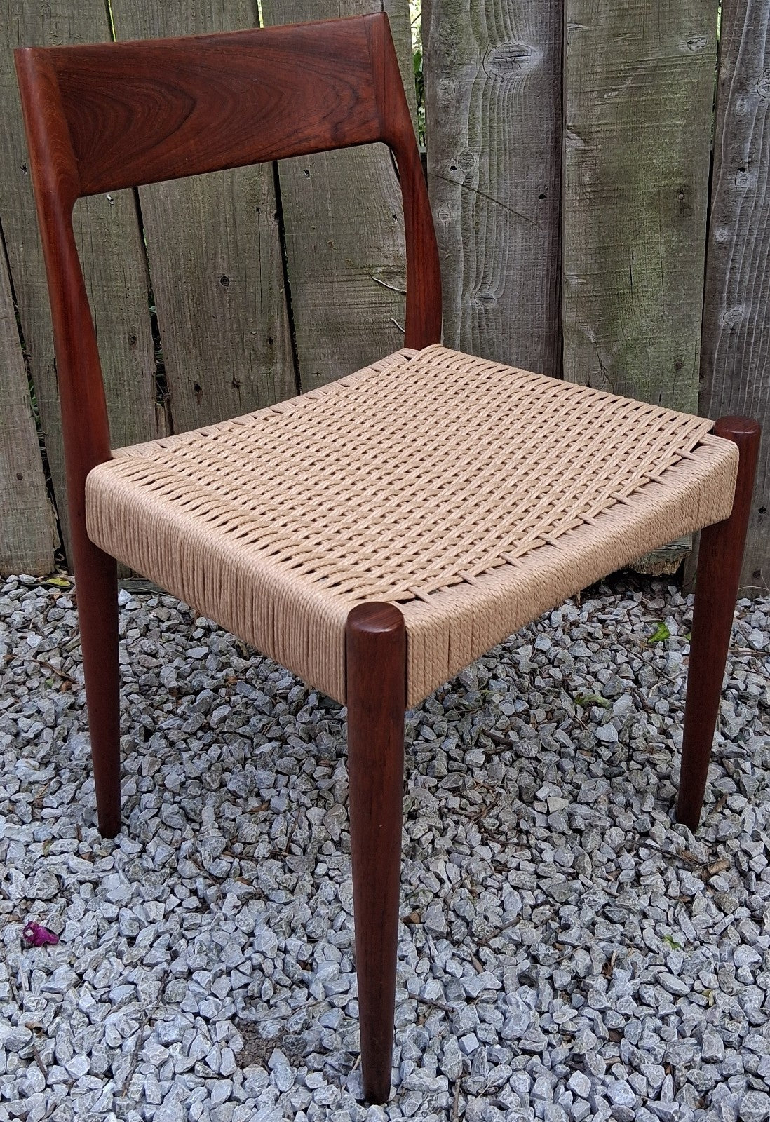 MCM recorded MK175 Mogens Kold Dining Chair 1955 Design
