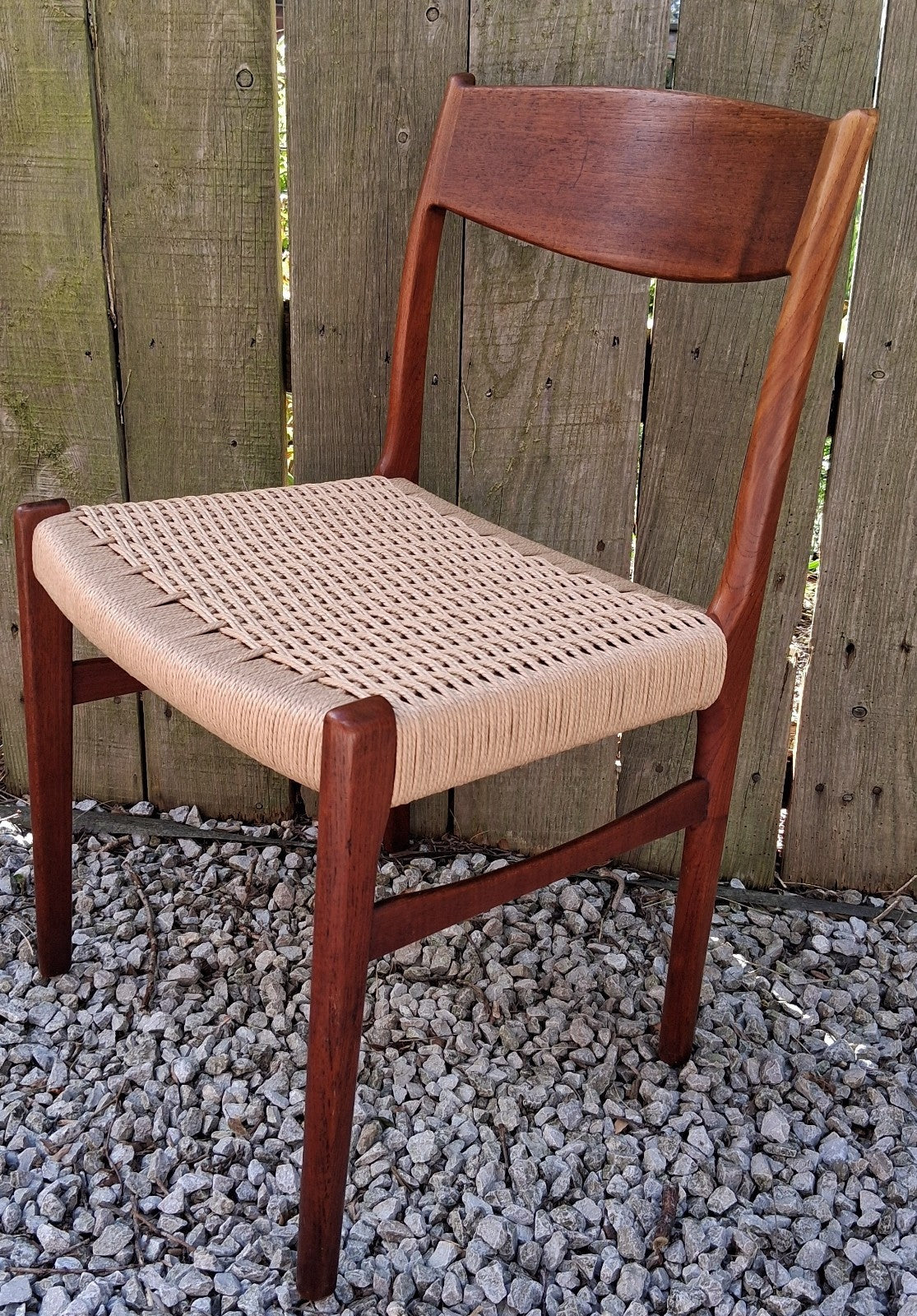 MCM 4 chairs by Arne Wahl Iversen for Glyngøre Stolefabrik