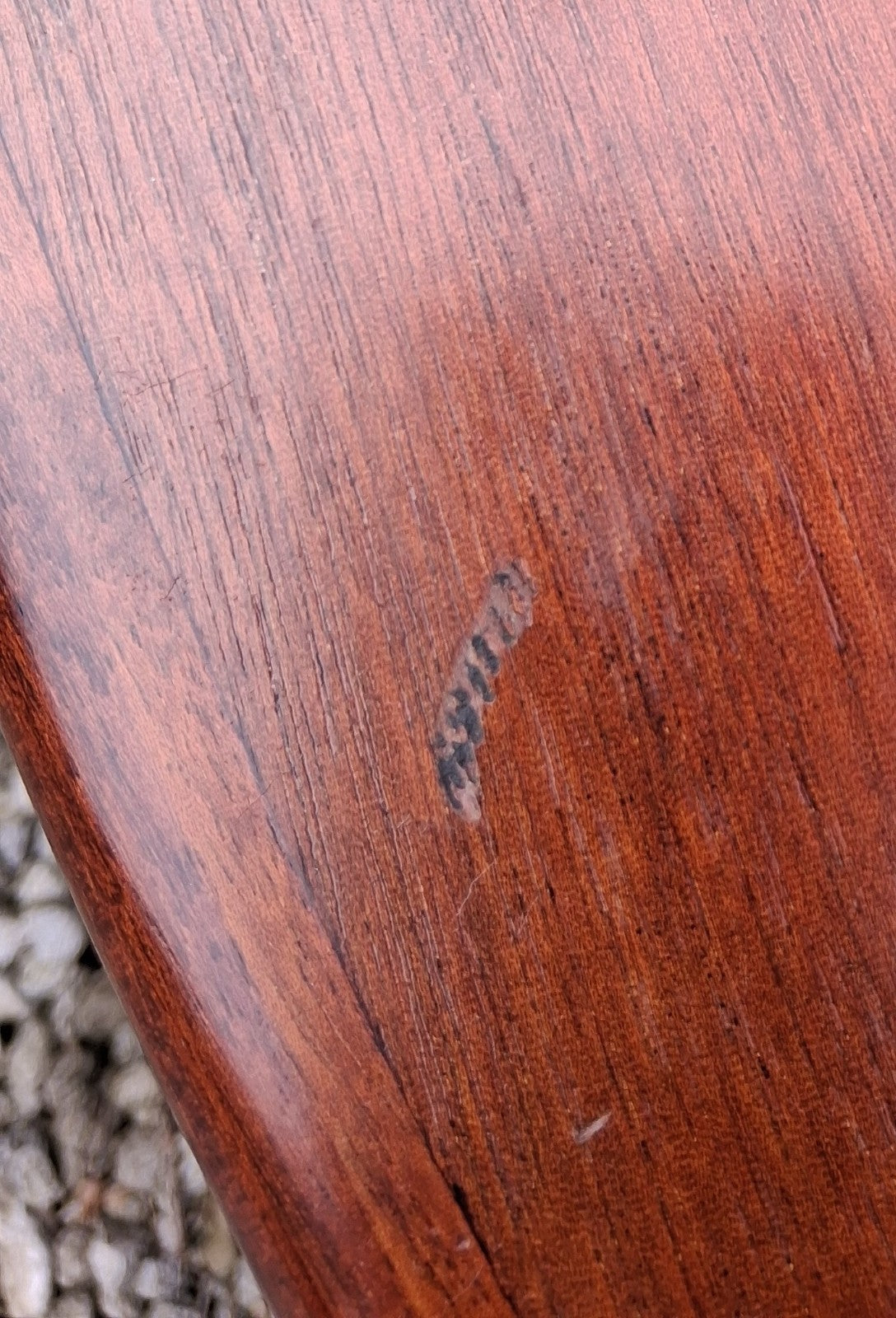 MCM Skovby Extending dining Table oval 2 leaves Mahog